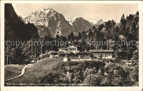 Bad Reichenhall Bergwirtschaft und Enzianbrennerei Zum