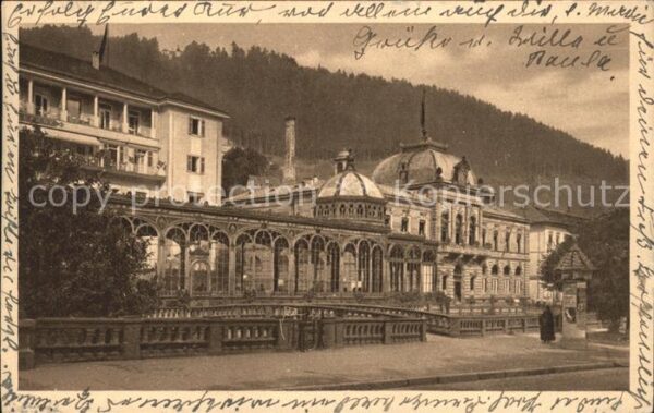 Wildbad Schwarzwald Trinkhalle