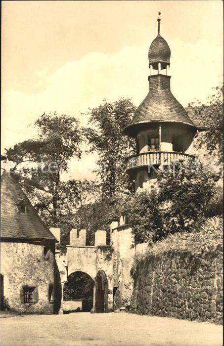 Rochsburg Schloss Rochsburg Tor Söllerturm