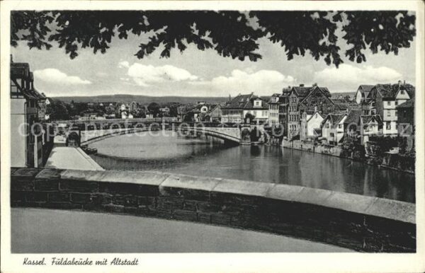 Kassel Fuldabrücke Altstadt