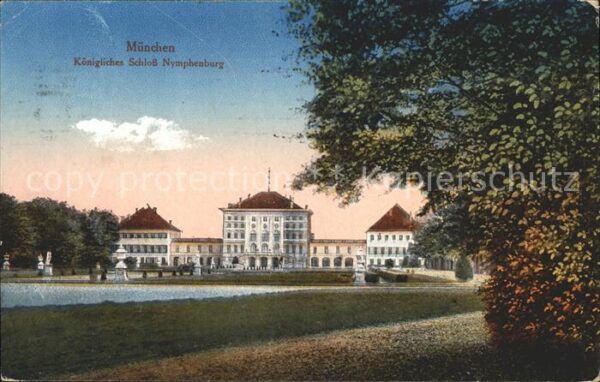 Muenchen Königliches Schloss Nymphenburg