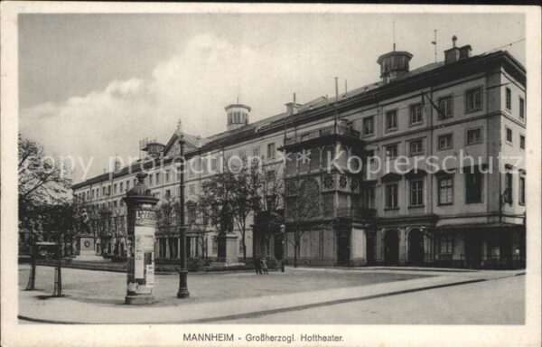 Mannheim Grossherzogliches Hoftheater