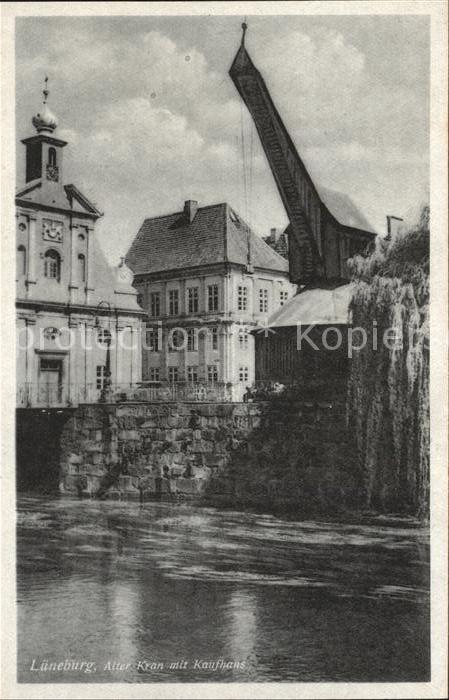 Lueneburg Alter Kran Kaufhaus