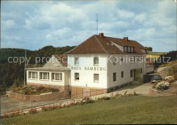 Waldeck Edersee Erholungsheim Haus Hamburg