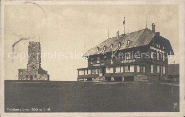 Feldberg Schwarzwald Feldbergturm Gasthaus