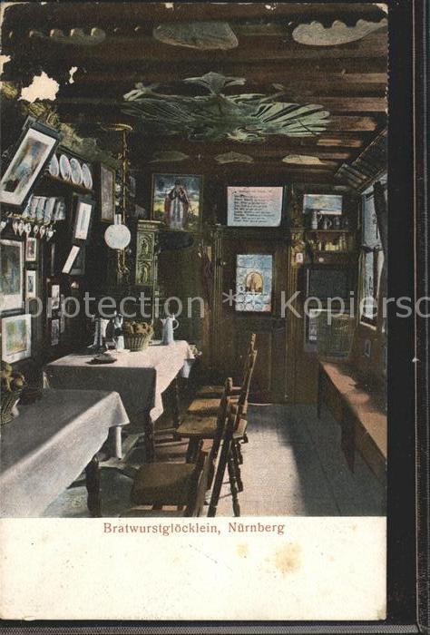 Nuernberg Gasthaus Bratwurstglöcklein