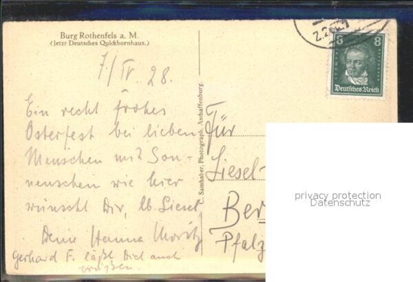 Rothenfels Unterfranken Burg Rothenfels – Bild 2