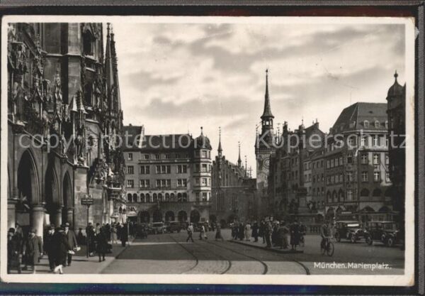 Muenchen Marienplatz