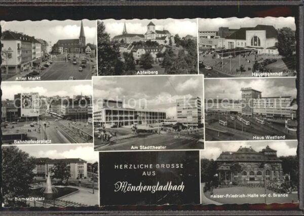 Moenchengladbach Hauptbahnhof Haus Westland Alter Markt