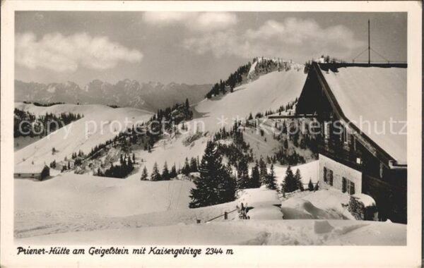 Aschau Chiemgau Priener-Hütte Geigelstein Kaisergebirge