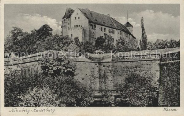 Nuernberg Kaiserburg Harren
