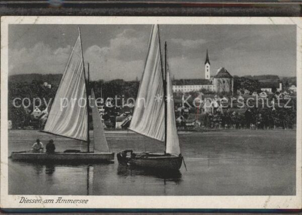 Diessen Ammersee Segelboote