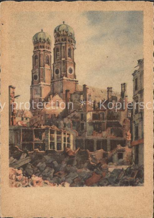 Muenchen Frauenkirche Färbergraben