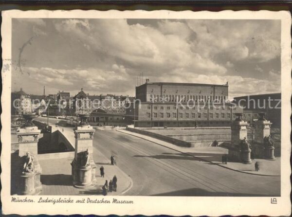 Muenchen Ludwigsbrücke Deutsches Museum