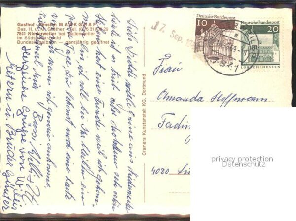 Niederweiler Muellheim Gasthof-Pension Markgraf – Bild 2