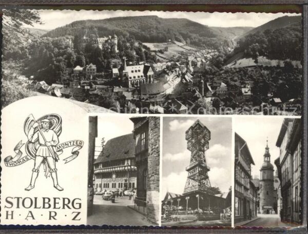 Stolberg Harz Rathaus Josephskreuz Marktturm