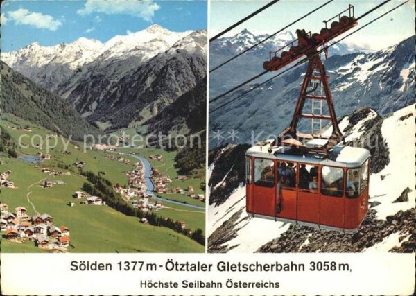 Seilbahn Ötztal Sölden