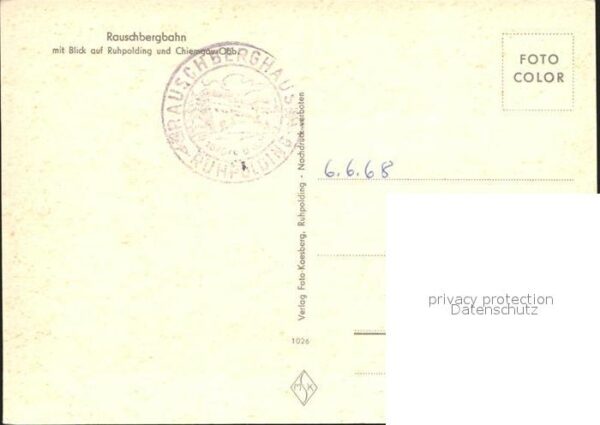 Seilbahn Rauschberg Ruhpolding Chiemgau – Bild 2