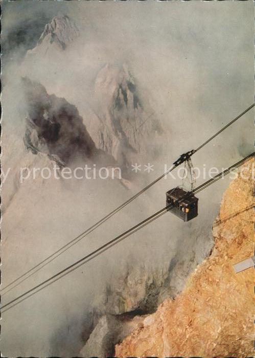 Seilbahn Bayerische Zugspitzbahn Höllental Riffe