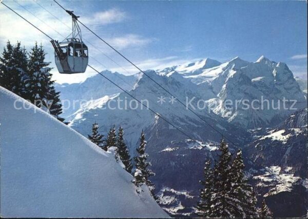 Seilbahn Hasliberg-Käserstatt Wetterhorngruppe