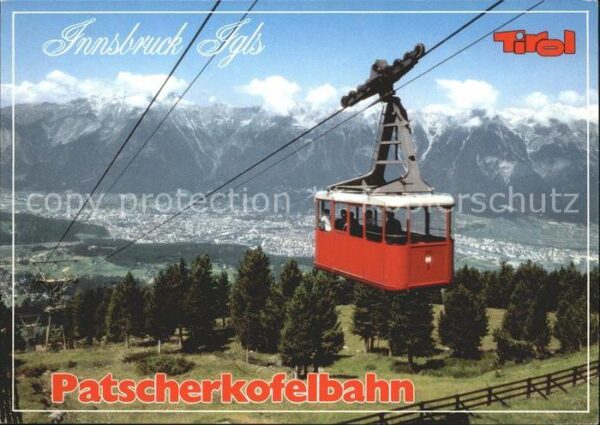 Seilbahn Patscherkofel Innsbruck Igls