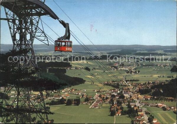Seilbahn Hochfelln Bayerische Alpen