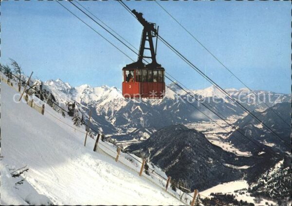 Seilbahn Tegelberg Tiroler- und Allgäuer Hochgeb