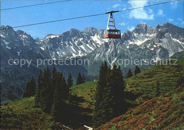 Seilbahn Fellhorn Oberstdorf-Birgsautal