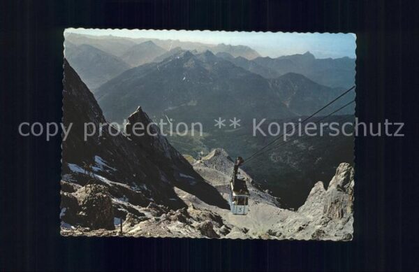 Seilbahn Tiroler Zugspitzbahn Zugspitze Allgäuer