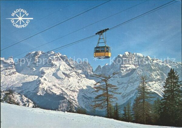 Seilbahn Madonna di Campiglio Funivia 5 Laghi Gr