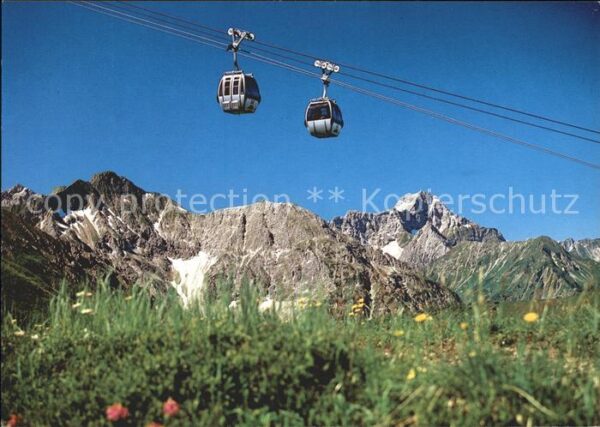 Seilbahn Kanzelwand Riezlern Kleinwalsertal Elfe