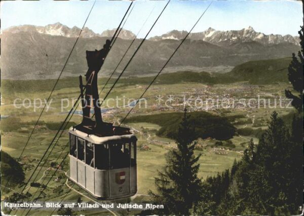 Seilbahn Kanzelbahn Villach Julische Alpen