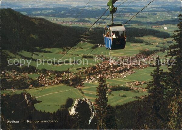 Seilbahn Kampenwand Aschau Bayerische Alpen