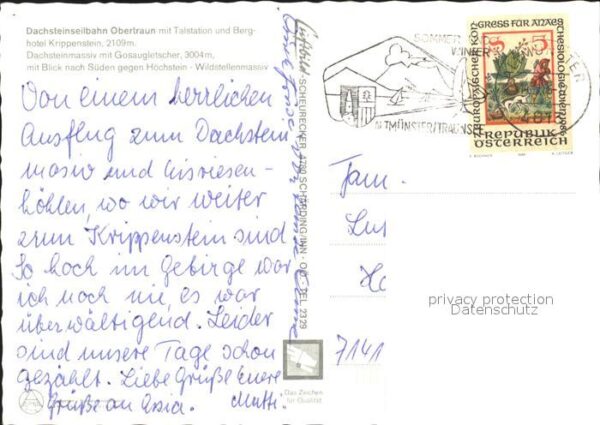 Seilbahn Dachstein Obertraun Talstation Berghote – Bild 2