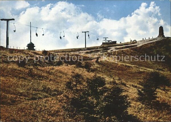 Seilbahn Feldberg Schwarzwald Bismarckdenkmal