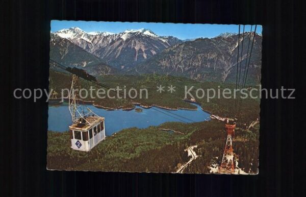 Seilbahn Bayerische Zugspitzbahn Eibsee Zugspitz