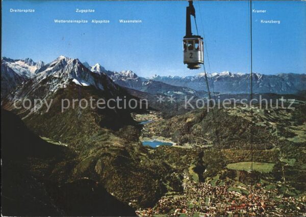 Seilbahn Karwendel Mittenwald Lautersee Ferchens