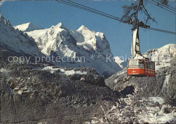 Seilbahn Meiringen-Reuti Hasliberg Wetterhorngru