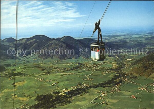 Seilbahn Rauschberg Ruhpolding Chiemgau