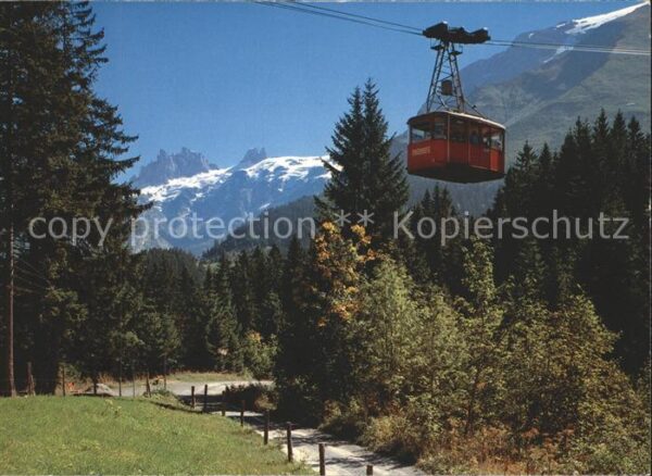 Seilbahn Gerschnialp Engelberg Spannörter