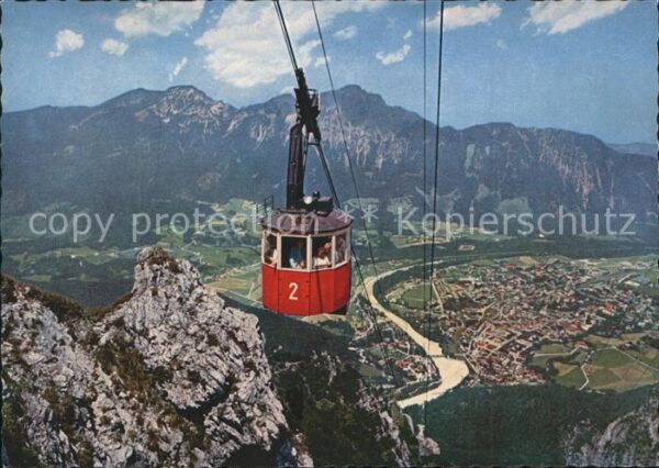 Seilbahn Predigtstuhl Bad Reichenhall Hochstaufe