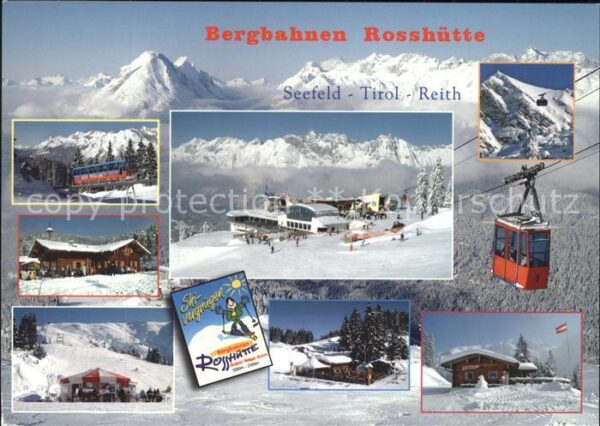 Seilbahn Rosshütte Seefeld-Reith Tirol