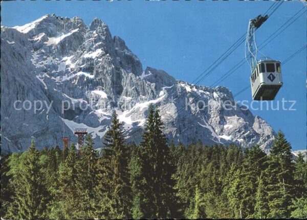 Seilbahn Eibsee Zugspitze Zugspitzgipfel