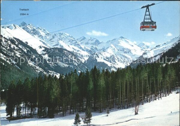 Seilbahn Fellhorn Oberstdorf im Allgäu