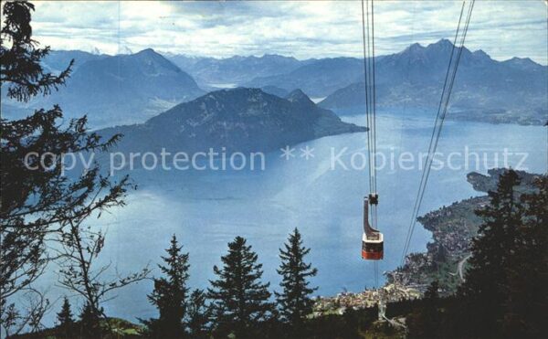 Seilbahn Weggis-Rigi Kaltbad Bürgenstock Stanser