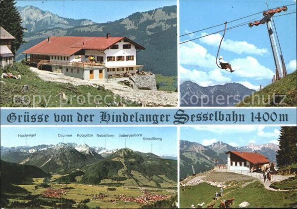 Seilbahn Hindelang Berg-Cafe Restaurant am Imber