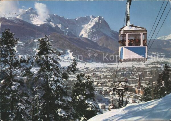 Seilbahn Wankbahn Zugspitzgruppe Garmisch-Parten