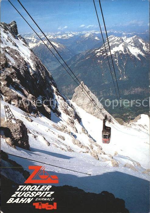 Seilbahn Tiroler Zugspitzbahn Ehrwald