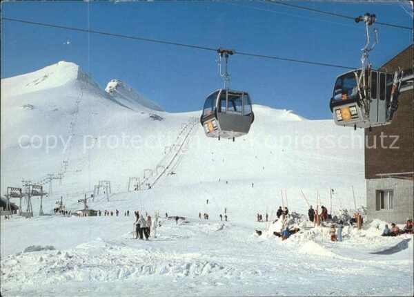 Seilbahn Crap Sogn Gion Skigebiet Vorab 3000