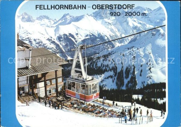 Seilbahn Fellhorn Oberstdorf